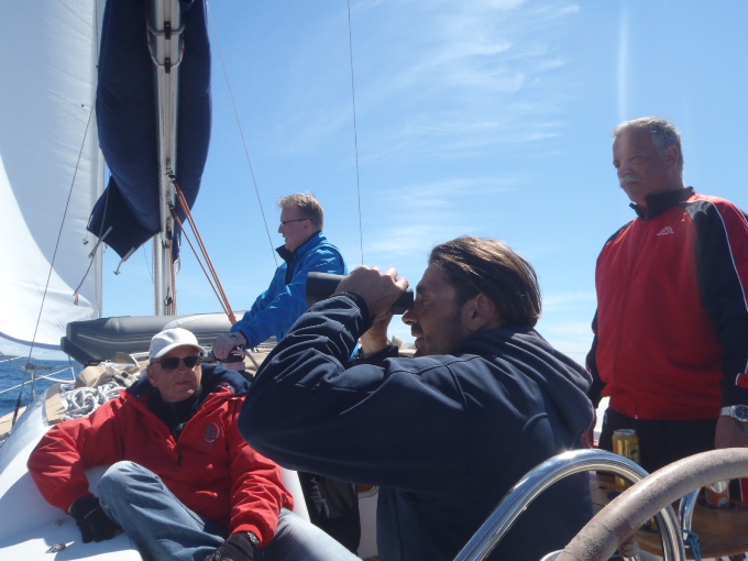 Skippertraining auf dem See